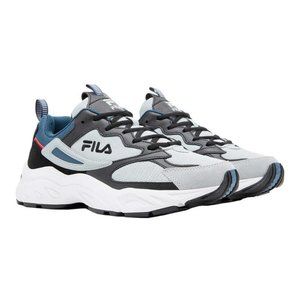 Fila Men's Athletic Running Hiking Shoes Grey/Black/ Blue
